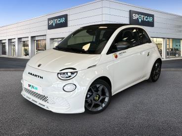 SPOTICAR Abarth 595 500 C E 155ch Pack 4cv Occasion - Citadine Electrique Blanc Antidote - Vitrolles - 1203501894_1