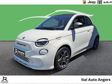 SPOTICAR Abarth 595 500 C E 155ch 42kwh Pack 4cv (coup De Pouce 4 600€ Dedui Occasion - Citadine Electrique Blanc Antidote - Angers Cedex 01 - 1203589977_1