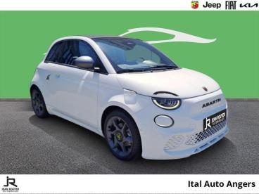 SPOTICAR Abarth 595 500 C E 155ch 42kwh Pack 4cv (coup De Pouce 4 600€ Dedui Occasion - Citadine Electrique Blanc Antidote - Angers Cedex 01 - 1203589977_3