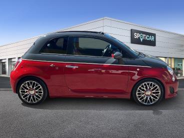 SPOTICAR Abarth 595 500 C 1.4 Turbo T-jet 160ch 595 Turismo Occasion - Citadine Essence Col. Ex.-série Gris Piste/rouge Officina - Marseille - 1203595135_4