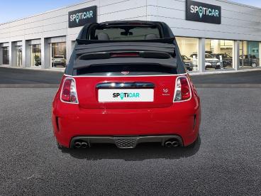 SPOTICAR Abarth 595 500 C 1.4 Turbo T-jet 160ch 595 Turismo Occasion - Citadine Essence Col. Ex.-série Gris Piste/rouge Officina - Marseille - 1203595135_5
