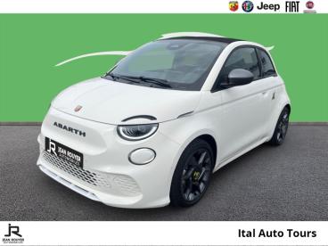SPOTICAR Abarth 595 500 C E Cabriolet 155ch 42kwh Pack 4cv Occasion - Citadine Electrique Blanc Antidote - Chambray Les Tours - 1203598081_1