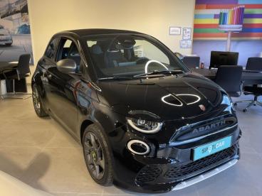 SPOTICAR Abarth 595 500 C E 155ch 42kwh Pack 4cv Occasion - Citadine Electrique Noir Venom - Corbeil Essonnes - 1203602583_1