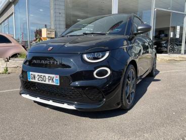 SPOTICAR Abarth 595 500 C E 155ch Pack 4cv Occasion - Citadine Electrique Noir Venom - Vert Saint Denis - 1203605083_1