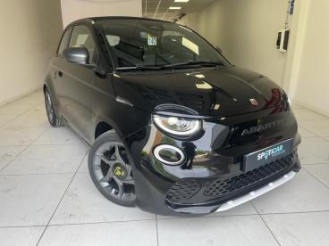 SPOTICAR Abarth 595 500 C E 155ch 42kwh Pack 4cv Occasion - Citadine Electrique Noir Venom - Vert Saint Denis - 1203605092_1
