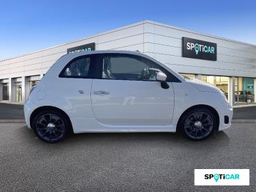 SPOTICAR Abarth 595 500 C 1.4 Turbo T-jet 140ch 595 Occasion - Citadine Essence Pastel Extra Blanc Gara (racing) - Champniers - 1203711007_4