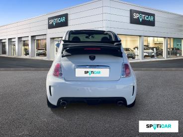 SPOTICAR Abarth 595 500 C 1.4 Turbo T-jet 140ch 595 Occasion - Citadine Essence Pastel Extra Blanc Gara (racing) - Champniers - 1203711007_5