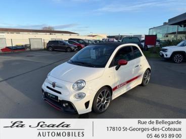 SPOTICAR Abarth 595 500 C 1.4 Turbo T-jet 165ch  595 Turismo Bva Occasion - Citadine Essence Peinture Pastel Extr - Aytre - 1203778321_1