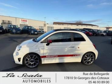 SPOTICAR Abarth 595 500 C 1.4 Turbo T-jet 165ch  595 Turismo Bva Occasion - Citadine Essence Peinture Pastel Extr - Aytre - 1203778321_2