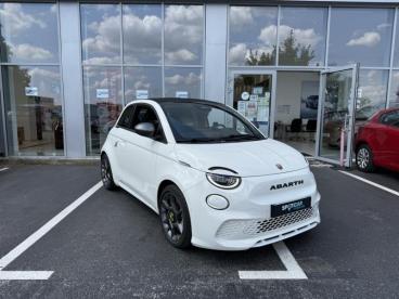 SPOTICAR Abarth 595 500 C E 155ch Pack Occasion - Citadine Electrique Blanc Antidote - Chambourcy - 1203782099_1
