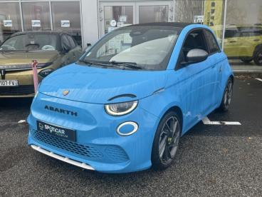 SPOTICAR Abarth 595 500 C E 155ch Turismo Occasion - Citadine Electrique Bleu Poison - Chambourcy - 1203790510_1