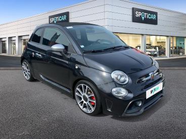SPOTICAR Abarth 595 500 C 1.4 Turbo T-jet 165ch 595 Turismo My17 Bva Occasion - Citadine Essence Métallisé Noir Scorpione - Charleville Mezieres - 1203814476_3