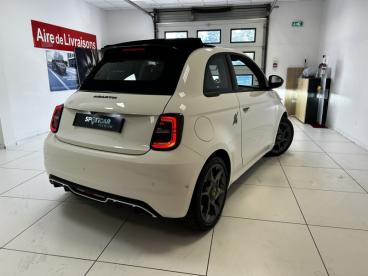 SPOTICAR Abarth 595 500 C E 155ch Pack 4cv Occasion - Citadine Electrique Blanc Antidote - Vert Saint Denis - 1203847046_3