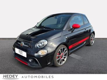 SPOTICAR Abarth 595 500 C 1.4 Turbo T-jet 165ch 595 Turismo My21 Occasion - Citadine Essence Métallisé Noir Scorpione - Belfort - 1203950139_1