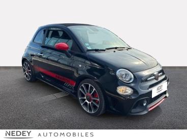 SPOTICAR Abarth 595 500 C 1.4 Turbo T-jet 165ch 595 Turismo My21 Occasion - Citadine Essence Métallisé Noir Scorpione - Belfort - 1203950139_3