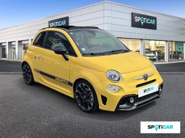 SPOTICAR Abarth 595 500 C 1.4 T-jet 165ch/165 595 Turismo Bva/gps/jantes Cor Occasion - Citadine Essence Col. Pastel Extra Jaune Modena - Chambray Les Tours - 1204020988_3