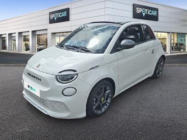 SPOTICAR Abarth 595 500 C E 155ch Pack Occasion - Citadine Electrique Blanc Antidote - Annecy - 1204051423_1
