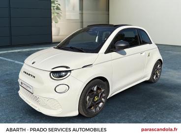 SPOTICAR Abarth 595 500 C E 155ch 42kwh Pack 4cv Occasion - Citadine Electrique Blanc Antidote - Marseille - 1204080782_1