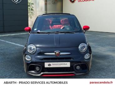SPOTICAR Abarth 595 500 C 1.4 Turbo T-jet 165ch 595 Turismo My19 Bva Occasion - Citadine Essence Métallisé Noir Scorpione - Marseille - 1204101948_2