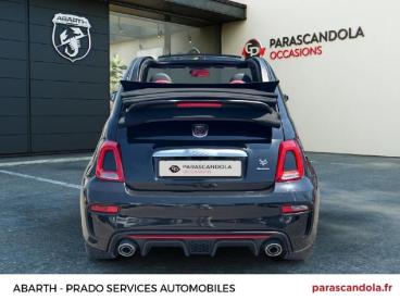 SPOTICAR Abarth 595 500 C 1.4 Turbo T-jet 165ch 595 Turismo My19 Bva Occasion - Citadine Essence Métallisé Noir Scorpione - Marseille - 1204101948_5