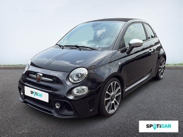 SPOTICAR Abarth 595 500 C 1.4 Turbo T-jet 165ch 595 Turismo Bva Occasion - Citadine Essence Métallisé Noir Scorpione - Perpignan - 1204117994_1