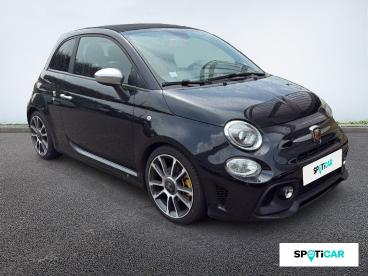 SPOTICAR Abarth 595 500 C 1.4 Turbo T-jet 165ch 595 Turismo Bva Occasion - Citadine Essence Métallisé Noir Scorpione - Perpignan - 1204117994_3