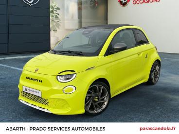 SPOTICAR Abarth 595 500 C E 155ch Scorpionissima Occasion - Citadine Electrique Vert Acide - Marseille 10 - 1204233811_1