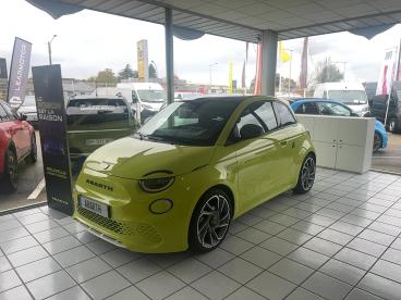 SPOTICAR Abarth 500e 500 E Bev 42kwh Turismo Occasion - Berline Electrique Vert - Peronnas - 1203742021_1