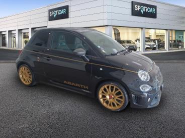 SPOTICAR Abarth 595 500c 595c 1.4 Turbo 16v T-jet 165 Ch Bva5 Scorpioneoro Occasion - Citadine Essence Noir - Dinan - 1203742140_3