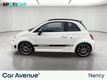 SPOTICAR Abarth 595 500c 595c 1.4 Turbo 16v T-jet 165 Ch Bva5 Turismo Occasion - Citadine Essence Pastel Extra Blanc Gara (racing) - Ludres - 1204148339_2