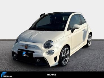 SPOTICAR Abarth 595 1.4 Turbo 16v T-jet 145 Ch Bvm5 Occasion - Citadine Essence Blanc - La Chapelle Saint-luc Cedex - 1203946340_1