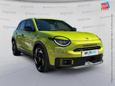 SPOTICAR Abarth 600e 600 E 240ch 54kwh Turismo Occasion - Suv-4x4 Electrique Vert Acide - Dijon - 1203890706_3