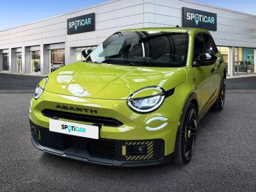 SPOTICAR Abarth 600e 600 E 280ch 54kwh Pack Scorpionissima Occasion - Suv-4x4 Electrique Vert Acide - Dizy - 1203951471_1