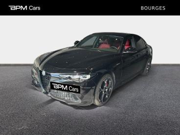 ALFA ROMEO CERTIFIED Alfa Romeo Giulia 2.2 Diesel 210ch Veloce Q4 At8 occasion certifiée - Berline Diesel Noir Vulcano Métallisée - Bourges - 3315761_1