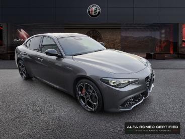 ALFA ROMEO CERTIFIED Alfa Romeo Giulia 2.2 Diesel 160ch Veloce At8 occasion certifiée - Berline Diesel Gris Vesuvio Métallisée - Laval - 3423117_3