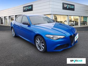 ALFA ROMEO CERTIFIED Alfa Romeo Giulia 2.2 Jtd 160ch Sprint At8 My20 occasion certifiée - Berline Diesel Bleu Misano Métallisée - Mouilleron Le Captif - 3450568_3