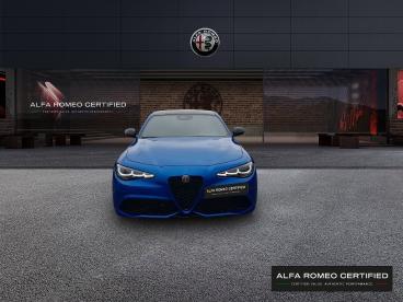 ALFA ROMEO CERTIFIED Alfa Romeo Giulia 2.2 Diesel 210ch Veloce Q4 At8 occasion certifiée - Berline Diesel Bleu Misano Métallisée - Amilly - 3500591_2