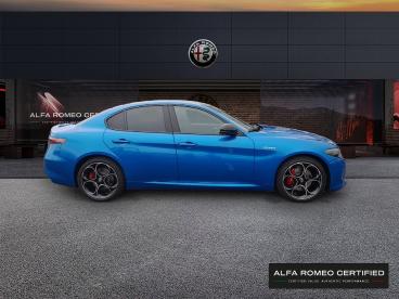 ALFA ROMEO CERTIFIED Alfa Romeo Giulia 2.2 Diesel 210ch Veloce Q4 At8 occasion certifiée - Berline Diesel Bleu Misano Métallisée - Amilly - 3500591_4