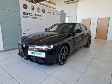 ALFA ROMEO CERTIFIED Alfa Romeo Giulia 2.2 Diesel 160ch Veloce At8 occasion certifiée - Berline Diesel Noir Vulcano Métallisée - Evreux - 3591585_1