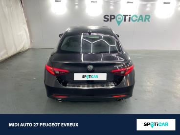 SPOTICAR Alfa Romeo Giulia 2.2 Jtd 180ch Lusso At8 Occasion - Berline Diesel Noir Vulcano Métallisée - Normanville - 1203730983_5