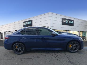 ALFA ROMEO CERTIFIED Alfa Romeo Giulia 2.2 Jtd 210ch Veloce Ti Q4 At8 My19 occasion certifiée - Berline Diesel Bleu Montecarlo - Laval - 3775607_4