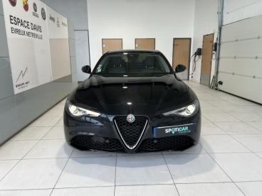 ALFA ROMEO CERTIFIED Alfa Romeo Giulia 2.2 Jtd 190ch Ti At8 My20 occasion certifiée - Berline Diesel Noir Vulcano Métallisée - Evreux - 3833231_2