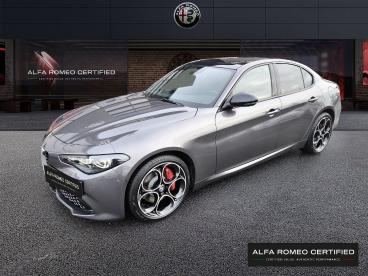 ALFA ROMEO CERTIFIED Alfa Romeo Giulia 2.2 Diesel 160ch Veloce At8 occasion certifiée - Berline Diesel Gris Vesuvio Métallisée - Laval - 3902366_1
