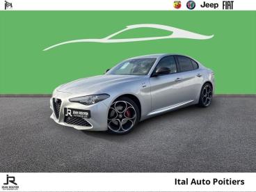 ALFA ROMEO CERTIFIED Alfa Romeo Giulia 2.2 Jtd 160ch Sprint At8 My20 occasion certifiée - Berline Diesel Gris Silverstone - Poitiers - 3944868_1