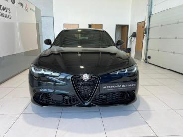 ALFA ROMEO CERTIFIED Alfa Romeo Giulia 2.2 Diesel 160ch Veloce At8 occasion certifiée - Berline Diesel Noir Vulcano Métallisée - Evreux - 4076196_2