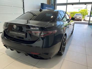 ALFA ROMEO CERTIFIED Alfa Romeo Giulia 2.2 Diesel 160ch Veloce At8 occasion certifiée - Berline Diesel Noir Vulcano Métallisée - Evreux - 4076196_4