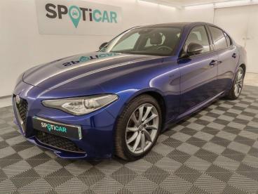 ALFA ROMEO CERTIFIED Alfa Romeo Giulia 2.2 Jtd 160ch Sprint At8 My21 occasion certifiée - Berline Diesel Bleu Adriatico - Aubiere - 4082731_1
