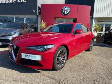 ALFA ROMEO CERTIFIED Alfa Romeo Giulia 2.2 Jtd 160ch Super At8 My20 occasion certifiée - Berline Diesel Rouge - Arles Cedex - 4143049_1