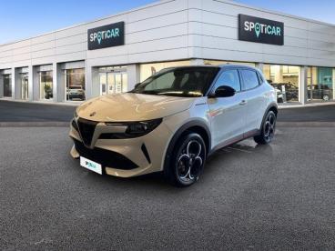 ALFA ROMEO CERTIFIED Alfa Romeo Junior 1.2 Ibrida 136ch Speciale Dct6 occasion certifiée - Suv Hybride Blanc Sempione Pastel/toit Noir - Nice - 3502198_1