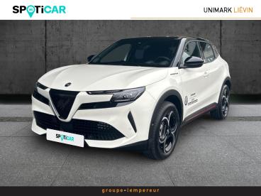 SPOTICAR Alfa Romeo Junior 1.2 Ibrida 145ch Speciale E-dct6 Occasion - Suv-4x4 Hybride Blanc Sempione Pastel/toit Noir - Lievin - 1203761972_1